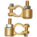Autobest - Cosses de batterie +/- bronze double serrage diesel x 2