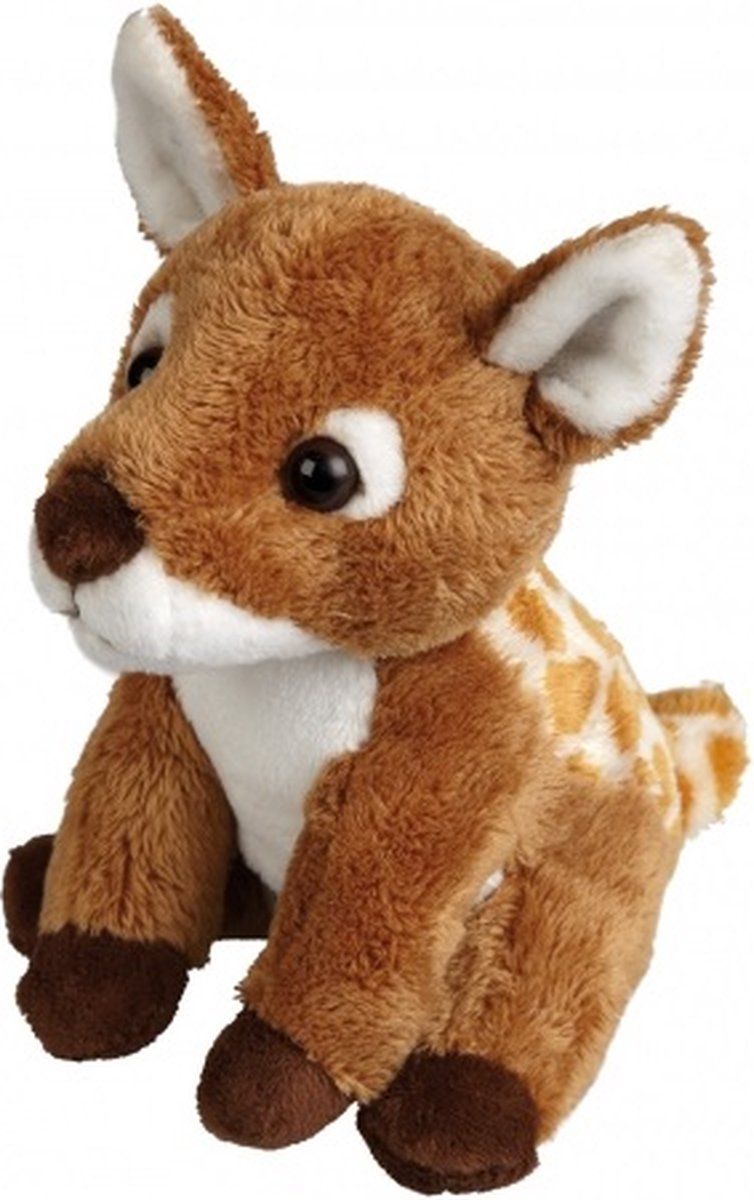Ravensden Pluche hertje knuffel 15 cm - herten knuffelbeesten