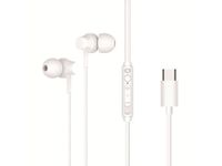 Conceptronic In-ear headset met USB-C-aansluiting en microfoon, bekabeld