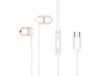 Conceptronic In-ear headset met USB-C-aansluiting en microfoon, bekabeld