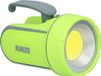 Kinzo Zaklamp COB 3W - 300 Lumen - 200M Bereik - Rubberen behuizing - Geel