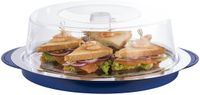 APS-Germany APS Serveerschaal - 5-delige set - RVS - Rond - 35 cm