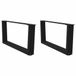 VidaXL 4012616 tafelonderdeel Metaal Zwart Binnen 313 mm 700 mm
