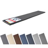 Garronda Bankkussen 180x40 cm – 4 cm dik – Waterafstotend & UV-bestendig – Zwart GD-AM-Dino