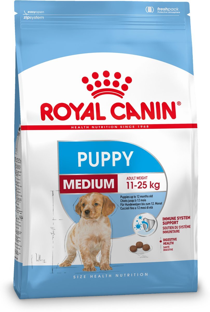 Royal Canin Medium Puppy - Puppyvoer - 4 kg