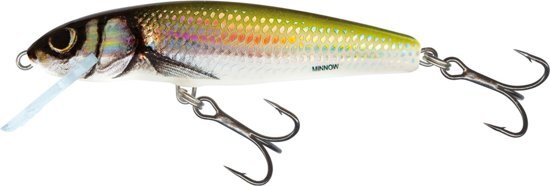 - Salmo Minnow Floating Plug Holo Bleak 7cm