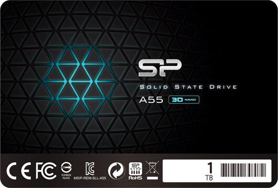 Silicon Power A55 1TB 2.5" SATA III SSD - SP001TBSS3A55S25