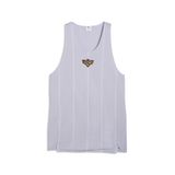 PUMA Melo Alwayz On 1 basketbalshirt voor Heren, Zilver, Maat S