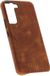 Minim Samsung Galaxy S22 Hoesje Back Cover Leer Cognac