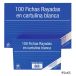 Mariola Bloc-notes Cartes 100 Feuilles Lignées 95x65 Nº1