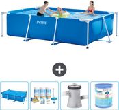 Intex Rechthoekig Frame Zwembad - 300 x 200 x 75 cm - Blauw
