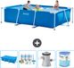 Intex Rechthoekig Frame Zwembad - 300 x 200 x 75 cm - Blauw