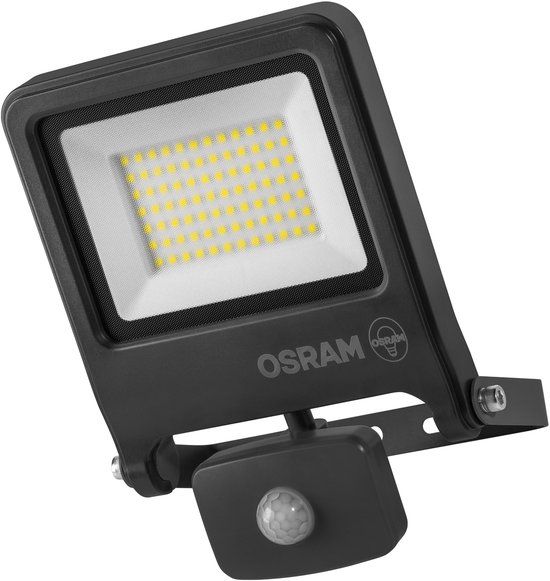 Osram ENDURA FLOOD PC 50W LED-schijnwerper met sensor, 4000K, 5000 lumen, IP44