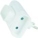 Tec Hit 250101 Triplite 3 prises de terre, 6 A, blanc
