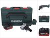 Metabo W 18 L BL 9-125 Cordless Angle Grinder 18V 125mm Brushless + 1x 5.5Ah Battery + metaBOX - No Charger