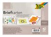 Briefkaarten wit, DIN A5 eenvoudig, 25 stuks - dubbele kaarten voor het creatief vormgeven van uitnodigingen, wenskaarten