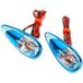 STR8 Clignotants goutte d'eau Fender bleu / transparent