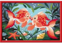 Ravensburger CreArt Kids 31x21cm Viskusjes, Schilderen op Nummer Kit, Kunstnummer, Leeftijd 7+, 25853