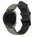Strap-it nylon hybrid bandje - groen - Geschikt voor Xiaomi Mi Watch