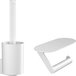 Hansgrohe WallStoris Toilet Set - White - Brush and Toilet Roll Holder