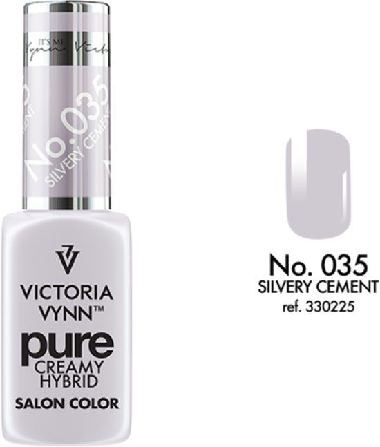 VICTORIA VYNN Gel Nagellak - Silvery Cement 035 - 8 ml