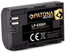 Patona Protect V1 LP-E6NH accu (2250 mAh) kwaliteitsaccu met NTC-sensor en V1-behuizing - intelligent accusysteem - nieuwste generatie (niet compatibel met R5c)