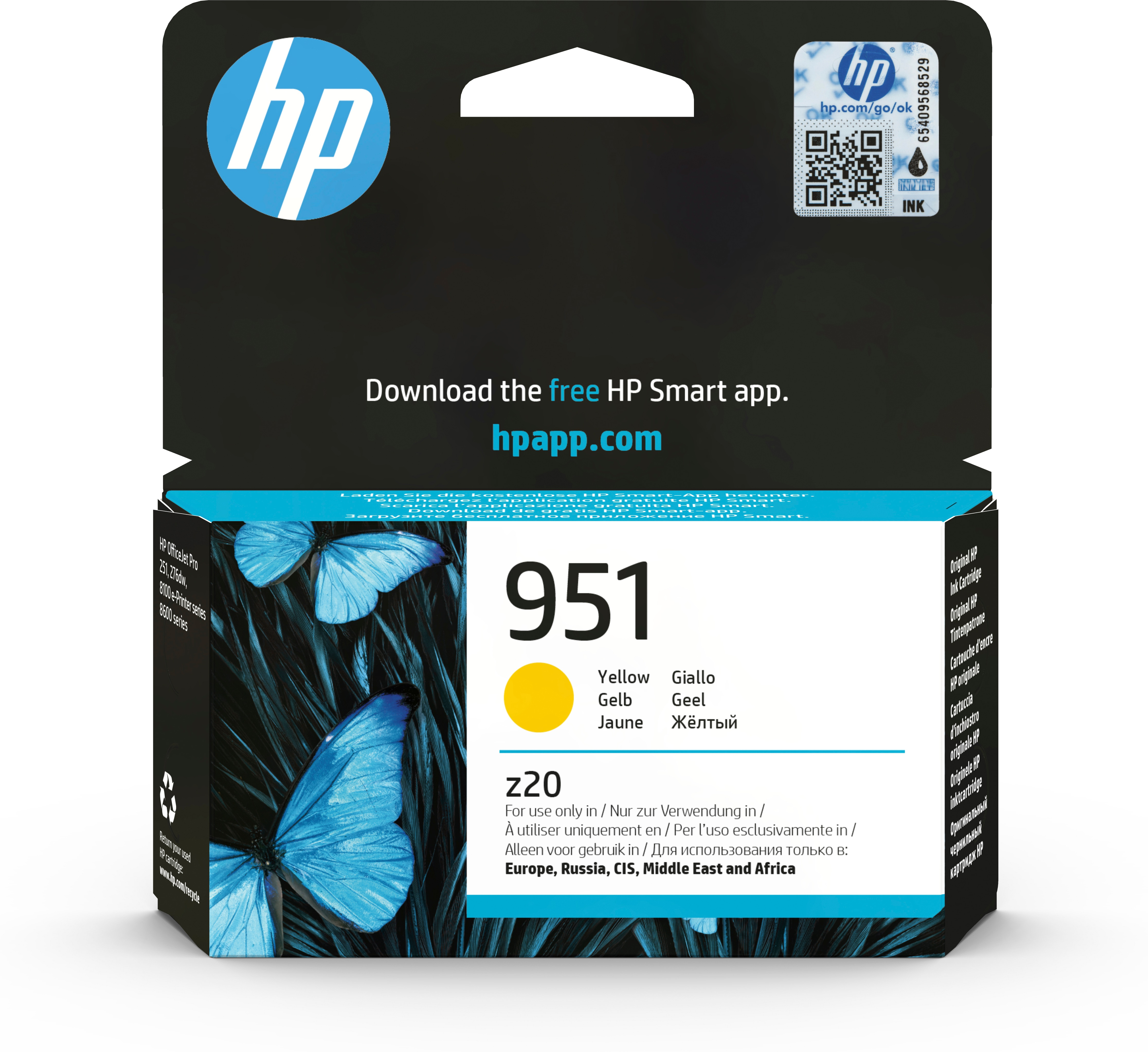 HP 951 originele gele inktcartridge