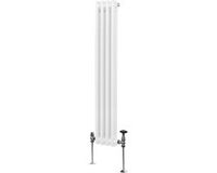 MonsterShop Monster Group BV Traditionele 2-kolomsradiator - wit - 1500x202 mm - 1861 btu