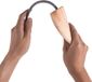 Goodivery ® Schoenspanners pour femmes et hommes - Schoenspanners comme protection contre les plis et les froissements en bois véritable, respirant, différentes tailles, également adapté pour bottes ou baskets - Brun - Taille de chaussure 42/43 - 2 pièce(s)