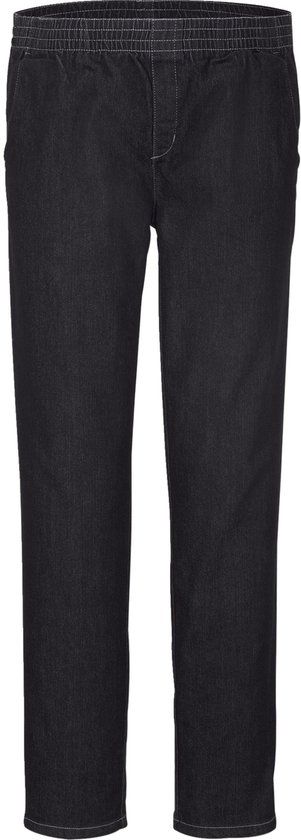 Babista heren Jeans Met Elastische Band - W40 X L32 - Zwart - Katoen/Polyester/Elastaan