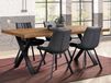 Table repas 200 cm bois tropix avec pieds en X