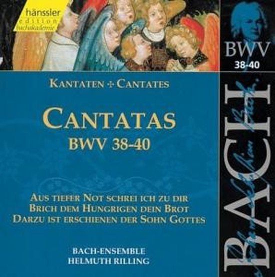 Outhere Hänssler Classic J.S. Bach: Cantatas Bwv 38-40 (CD) (Remastered)