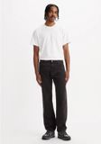 Levi's Zwarte 555 Relaxed Straight Fit Jeans Heren W32 x L32