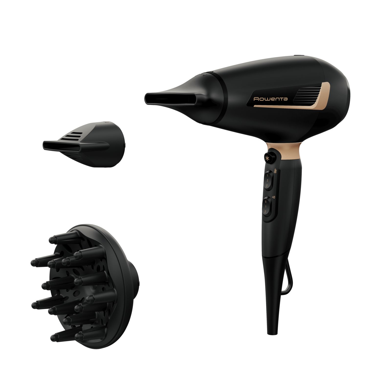 Rowenta Pro Expert CV8840 - Haardroger - 2200W - Zwart/Koper