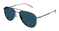 Montblanc MB0311S-003 58 zonnebril voor heren, metaal, meerkleurig, eenheidsmaat