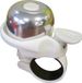 On Bike Mini Universele Fietsbel In Wit/Zilver Staal