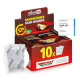 Thermopad Handwarmers – het origineel: 10 paar warmtepads voor 12 uur warmte | direct te gebruiken zakwarmers | extra warm heatpad - ideaal voor outdooractiviteiten & handschoenen | warmtekussens