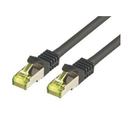 M-Cab CAT7 S-FTP PIMF 10m Netwerkkabel Zwart