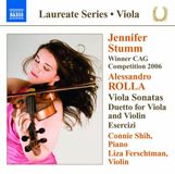 Outhere Naxos Jennifer Stumm, Connie Shih, Liza Ferschtman - Rolla: Viola Sonatas, Duetto For Viola And Violin, Esercizi (CD)