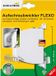 Schellenberg 50153 Opbouwoproller Flexo, opvouwbaar en in hoogte verstelbaar, 180° draaibaar, MINI-bandsysteem, gatenafstand 14-15,5 cm (verstelbaar), wit