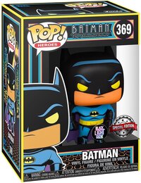 Funko Pop Heroes: DC Batman (Black Light) - Funko Pop #369