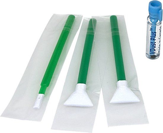 Visible Dust EZ Sensor Cleaning Kit Mini 1.0ml Vdust Plus + 1.3x/20mm Green MXD-100 Vswabs