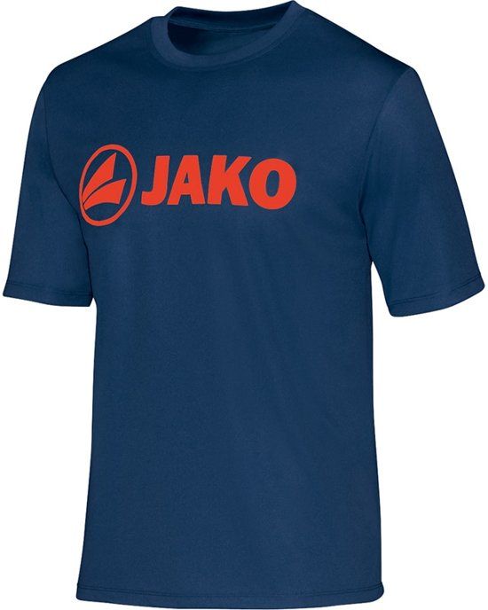 JAKO - Functional shirt Promo - marine/vlam - Heren - XXXXL