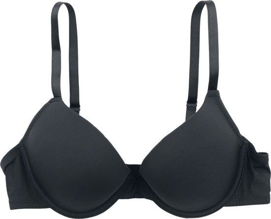 Grey Velvet T-Shirt Bra Dames BH - zwart - XL