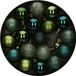 Feeric lights & Christmas Feeric Christmas Kerstballen - 18x - groen - glans en mat - D3 cm - kunststof - onbreekbare kerstversiering