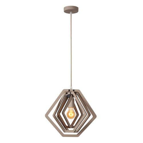 Lucide MAURO - Hanglamp Kinderkamer - 1xE27 - Taupe