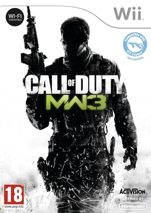 Activision Call of Duty Modern Warfare 3 Nintendo Wii