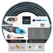 Cellfast HOBBY ATS2 tuyau d'arrosage, robuste, 6 couches, résistant aux UV, double tresse croisée ATS2, 30 bar, 1", 25m, 16-230, Noir