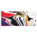Homemania Wandfoto, abstract, voor woonkamer, slaapkamer, meerkleurig, 70 x 3 x 100 cm, HM20KNV70 x 100 – 44, polyester, hout