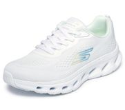Skechers GO Walk Glide-Step 2.0 KRISTEE Women's Sneakers, White and Blue, Size 42